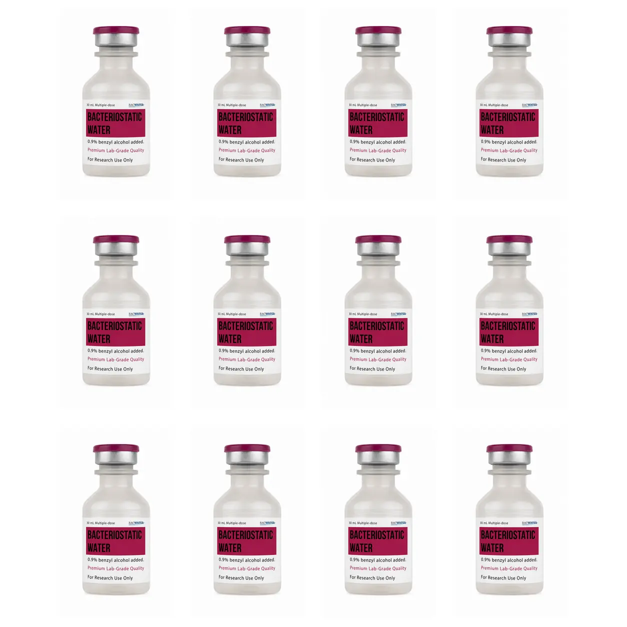 BacWater 30 mL — 12-Pack